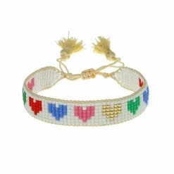 Hart Hagerty Rainbow Hearts Bracelet Wear