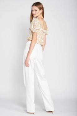 En Saison Opposites Top, Yellow Under $200