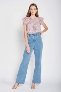 En Saison Adelina Top, Coral Wear