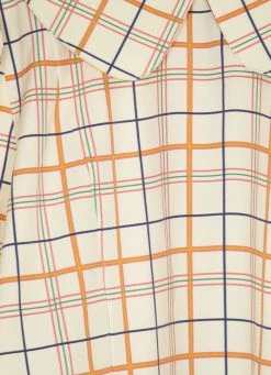 Byrdie Golf Social Wear Wear Tamala Top, Plaid 9 Byrdie Golf Social Wear Wear Tamala Top, Plaid