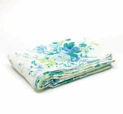 D'Ascoli Clarita Tablecloth, Blue X Green