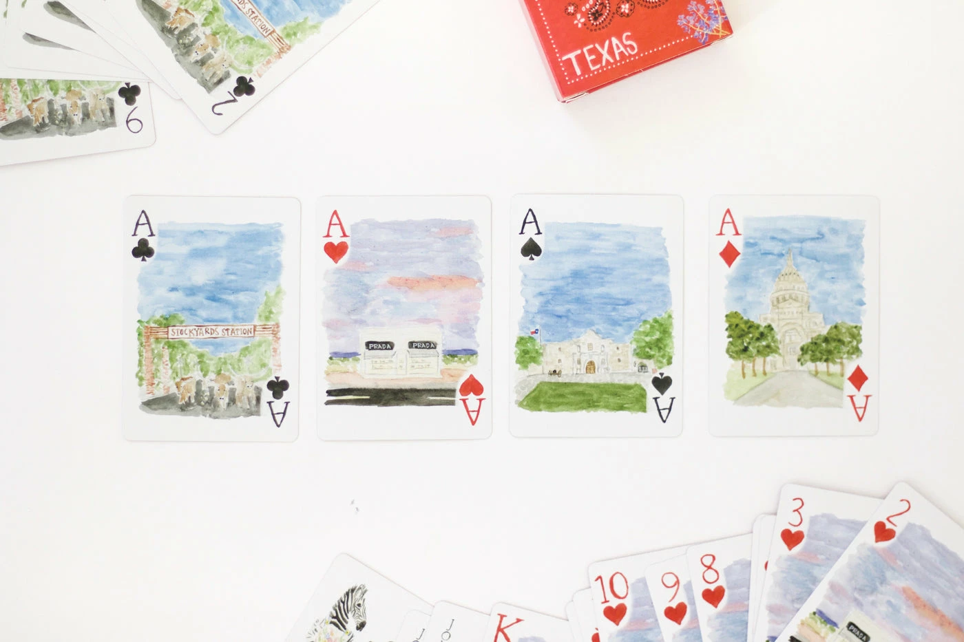 Loulou Baker Live Texas Playing Cards 8 Loulou Baker Live Texas Playing Cards