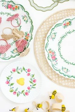 Only On The Avenue Live Summer Floral Melamine Plate