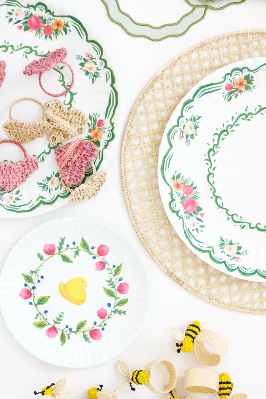 Only On The Avenue Live Summer Floral Melamine Plate 2 Only On The Avenue Live Summer Floral Melamine Plate