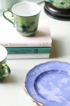 Richard Ginori 1735 Oriente Italiano Dessert Plate, Pervinca