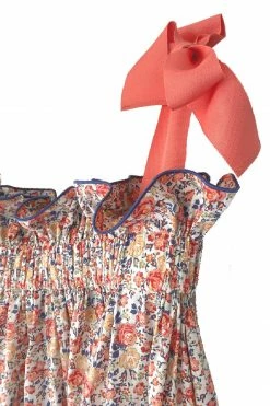 Casey Marks Jaime Dress In Coral Floral Wear 8 Casey Marks Jaime Dress In Coral Floral Wear