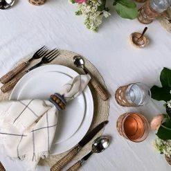 Only On The Avenue Basketweave Flatware Live