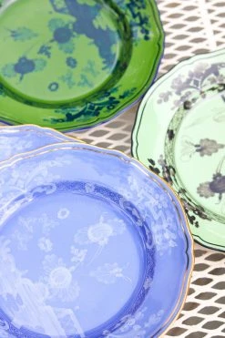 Richard Ginori 1735 Oriente Italiano Dessert Plate, Malachite Live