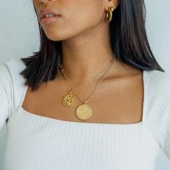 Jane Win PROTECT JW Cutout Pendant Coin 9 Jane Win PROTECT JW Cutout Pendant Coin