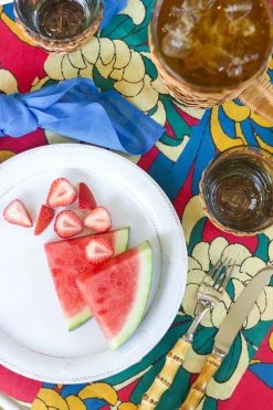 Juliska Live Berry & Thread Whitewash Melamine Dinner Plate