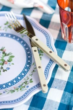 Sabre France Live Bistro Flatware, Light Kaki