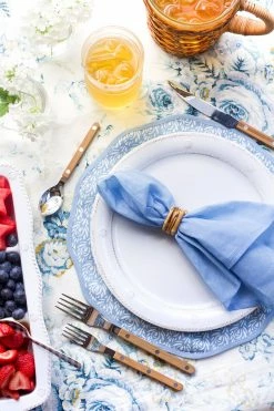 Juliska Live Berry & Thread Whitewash Melamine Dinner Plate