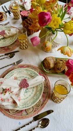 D'Ascoli Garden Party Napkins, Pink