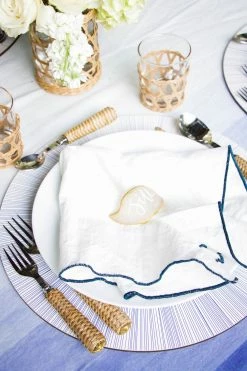 Only On The Avenue Basketweave Flatware Live