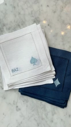 Only On The Avenue Game Night Cocktail Napkin, Set Of 4