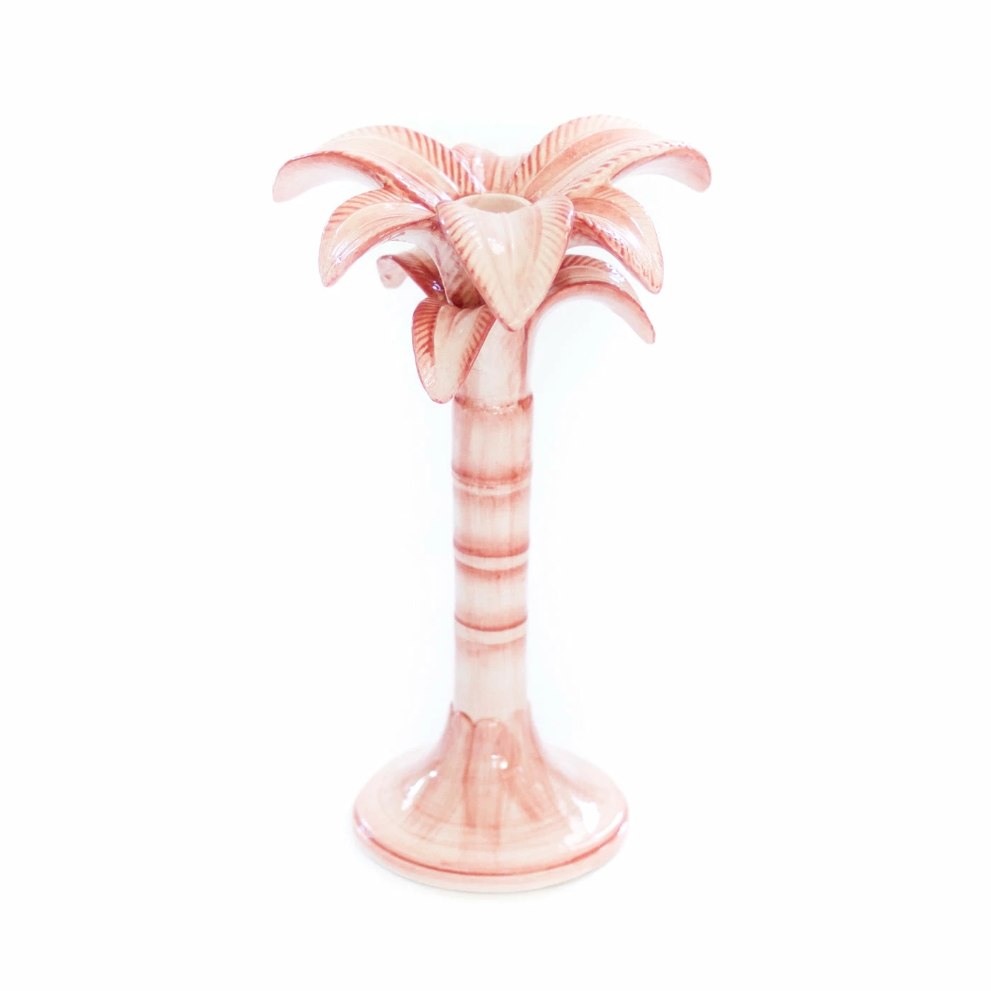 Only On The Avenue Palm Tree Candle Holder, Blush Pink Under $200 1 Only On The Avenue Palm Tree Candle Holder, Blush Pink Under $200