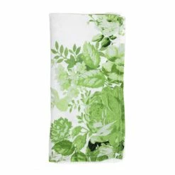 Only On The Avenue Live Avenue Floral Napkins, Green