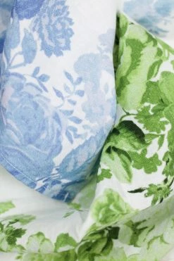 Only On The Avenue Live Avenue Floral Napkins, Green