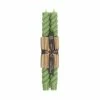 Greentree Home Live Rope Tapers, Sage (Set Of 2)