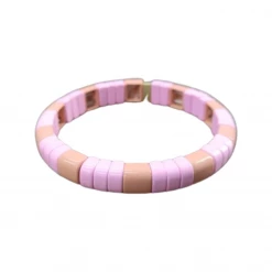 La Lumiere NY Rounded Tile Bracelet Wear