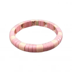 La Lumiere NY Rounded Tile Bracelet Wear
