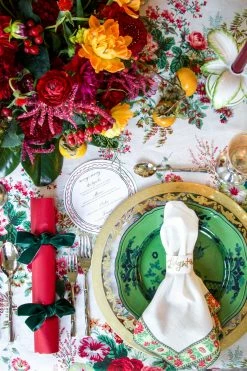 Richard Ginori 1735 Live Oriente Italiano Dinner Plate, Malachite