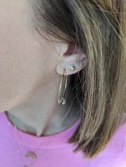 Campbell + Charlotte The Crew Dome Stud Earrings - Mini Wear