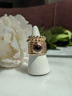 Campbell + Charlotte Evolve Stacking Ring - Gold