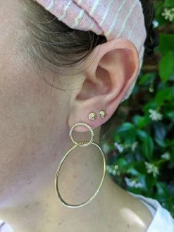 Campbell + Charlotte Wear Evolve Mini Stud Earrings - Gold