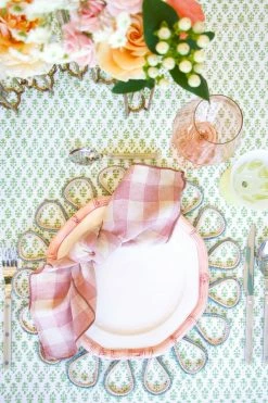 Only On The Avenue Live Bamboo Dinner Plate, Blush Pink
