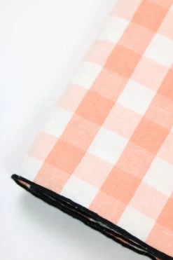 Maison De Vacances Live Gingham Tablecloth, Melon