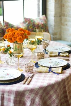 Estelle Colored Glass Live Wine Glass (Set Of 2), Yellow 18 Estelle Colored Glass Live Wine Glass (Set Of 2), Yellow