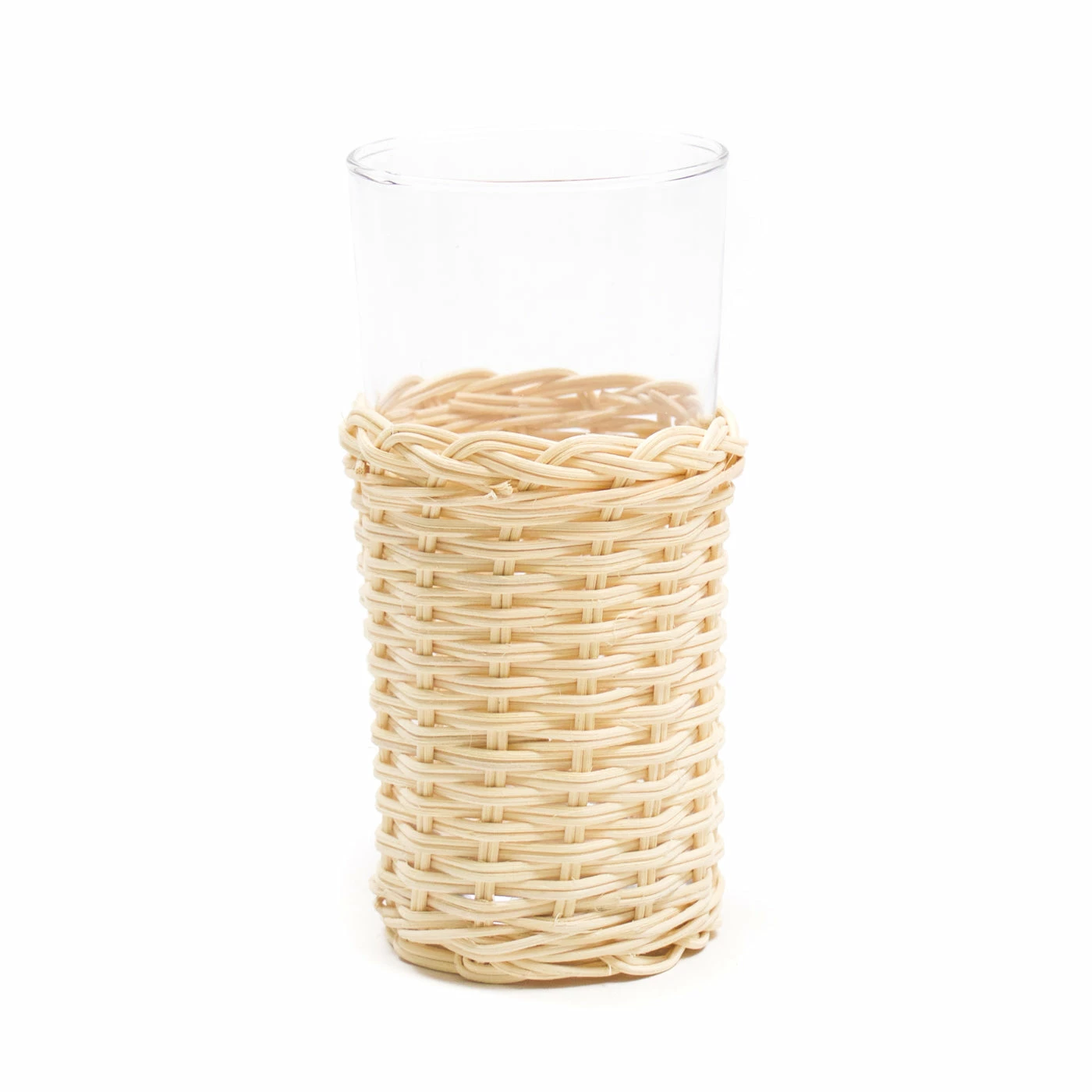 Amanda Lindroth Rattan Wrapped Ice Tea Cup Live 1 Amanda Lindroth Rattan Wrapped Ice Tea Cup Live