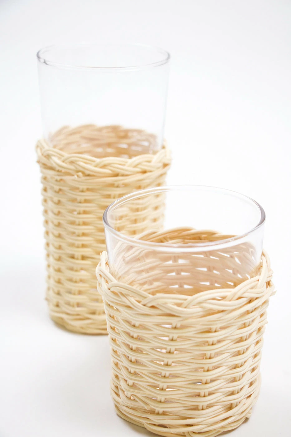 Amanda Lindroth Rattan Wrapped Ice Tea Cup Live 5 Amanda Lindroth Rattan Wrapped Ice Tea Cup Live