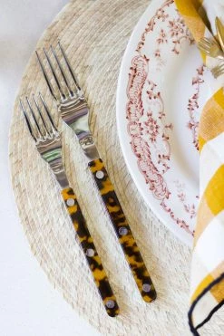 Sabre France Bistro Flatware, Tortoise