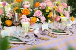 Estelle Colored Glass Live Wine Glass (Set Of 2), Blush Pink