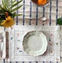 Malaika Linens BEES PLACEMAT