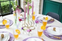 Tisch New York Lilac Shagreen Placemat Live