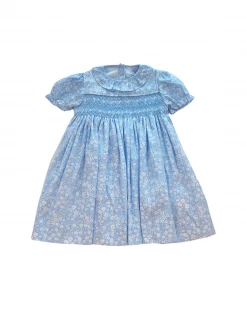 Ann + Reeves Blue And White - Margaret Dress