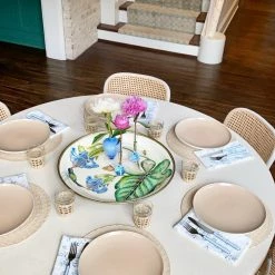 Only On The Avenue Live Dinner Plate, Blush Pink