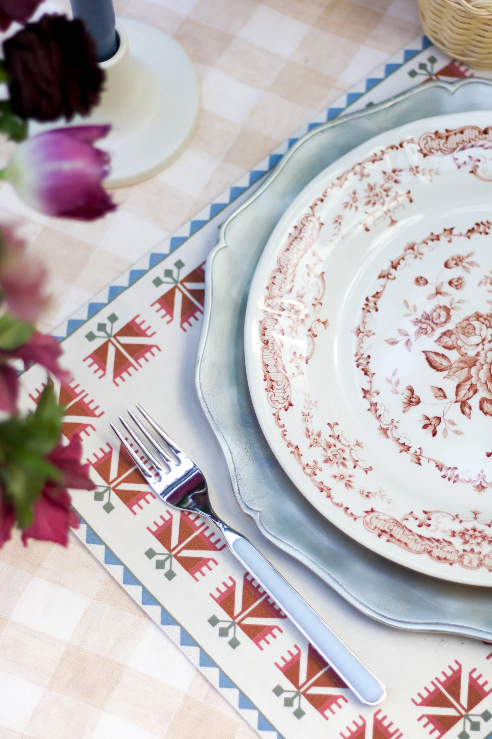 Mepra Flatware Set 5pcs Fantasia Light Blue / Azzurro 3 Mepra Flatware Set 5pcs Fantasia Light Blue / Azzurro