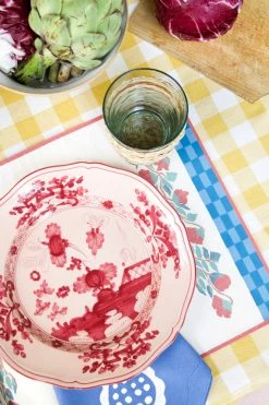 Richard Ginori 1735 Oriente Italiano Bread Plate, Vermiglio