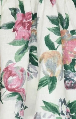 Tach Wear Lara Linen Top, Floral