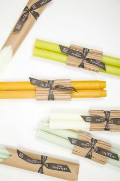 Greentree Home Church Tapers, Natural (Set Of 2) Live