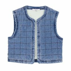 Sea NY Vida Vest, Denim Wear