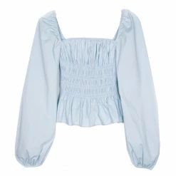 Staud Jules Top, Winter Sky Wear