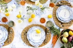 Juliska Chambray Tartan 16 Pc Set