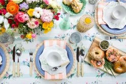 Only On The Avenue Louise Stripe Tablecloth