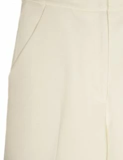 SMYTHE Wear Wide Leg Culotte, Ivory Twill