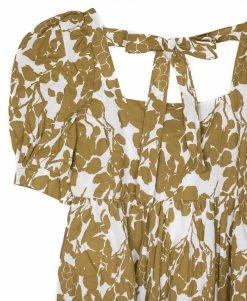 En Saison Midi Dress, Floral Khaki